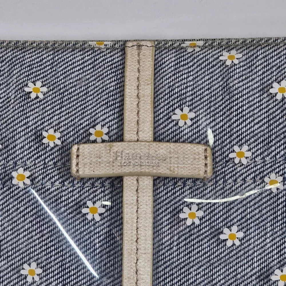 Hammitt Benjamin Daisy Print‎ Tote Bag Los Denim & Clear PVC Los Angeles